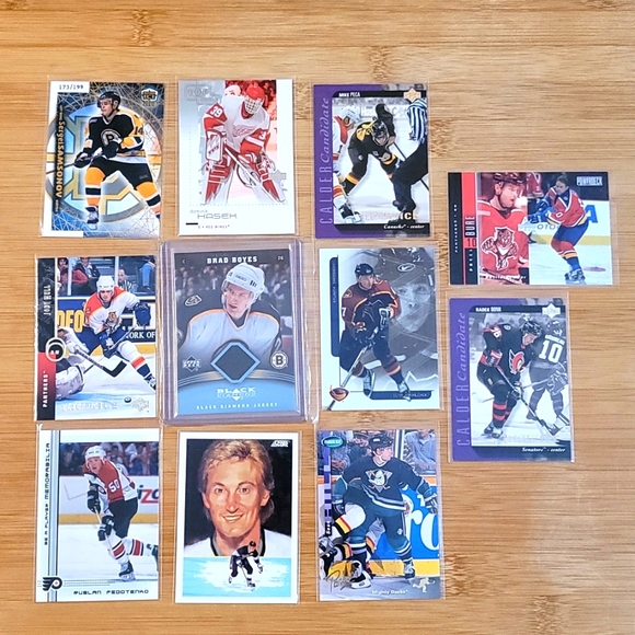 NHL Other - 🏒11 NHL Hockey Cards 🏒  Jersey Card, Wayne Gretzky Card, Numbered Card 173/199